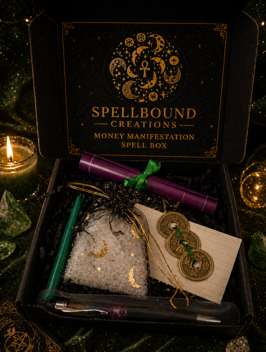Money Manifestation Spell Kit - Attract Abundance & Prosperity